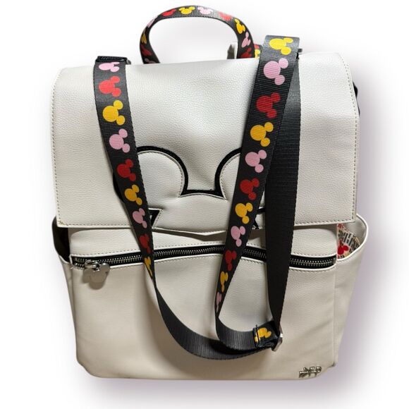 Freshly Picked Mickey Mania Classic Diaper Bag II‎ Backpack Vegan Leather - Picture 1 of 9